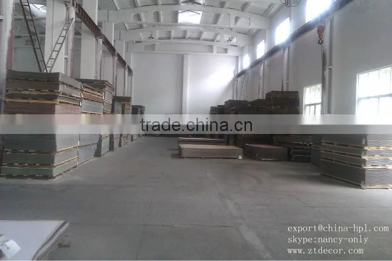 aluminum hpl /metallic hpl/high pressure laminate