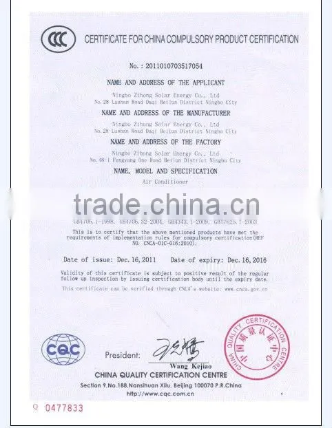 split type solar air conditioner, solar ac, solar air conditioning