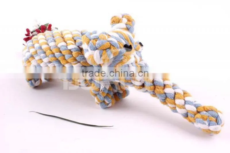 2014 all new mini elephant animal shape cotton pet toys and pet products