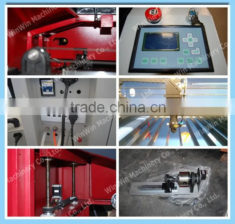 Hot Sales 1820 Double Head Timber Laser Cutting Machine with RuiDa Control