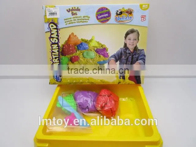 Magic 500G weigh Castle Series Space Motion Sand , motion sand with 10 modeling mold and 1 table