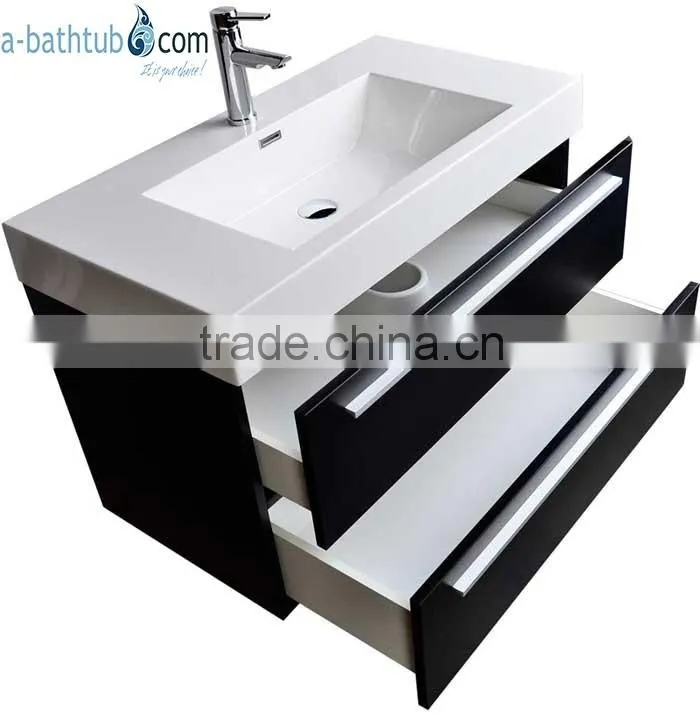 2016 wood venner sliding door bathroom vanity