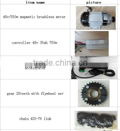 motor kits convert the pedal rickshaw to electric rickshaw , rickshaw kits