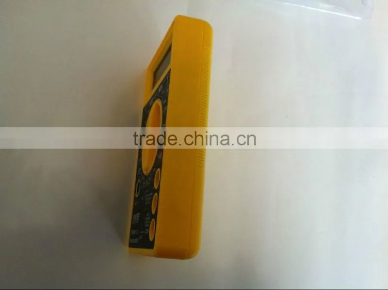 China original manufactuer Lifetime warranty New ABS handled multifunction LCD digital multimeter with CE approved