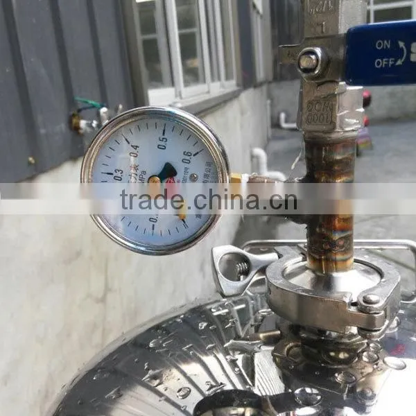 50L Conical Jacketed Fermenter with dimple jacket