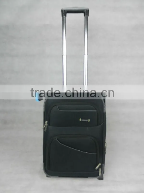 1pc promotional 24'' cabin luggage 600D1200D1680D polyester trolley luggage