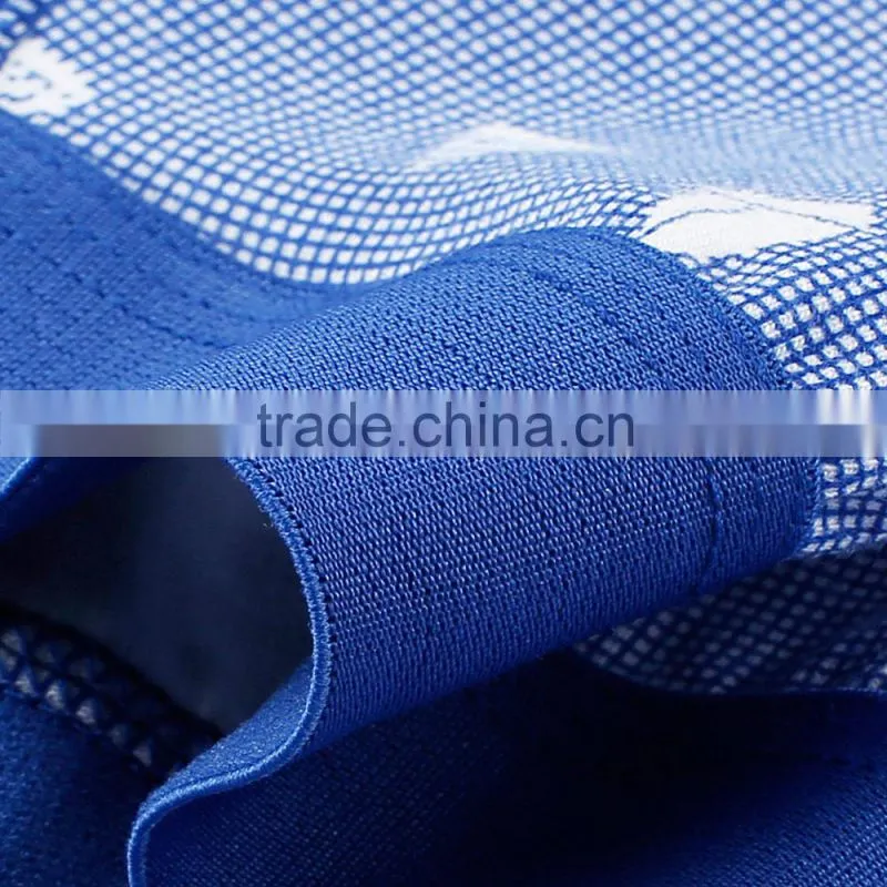 Good quality cotton elastane basic printing Man boxer shorts
