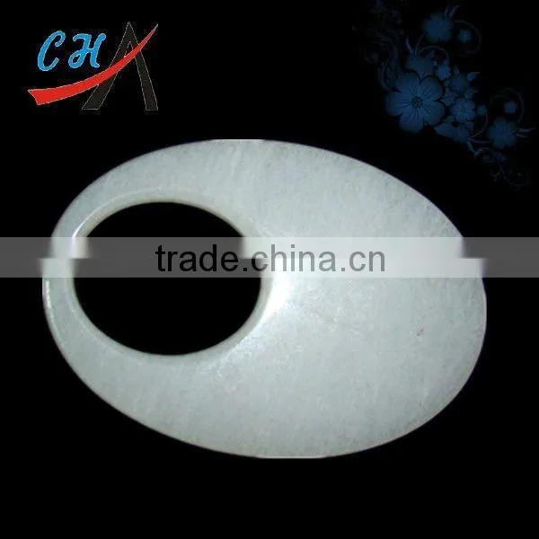 factory price white jade Scrapping plate