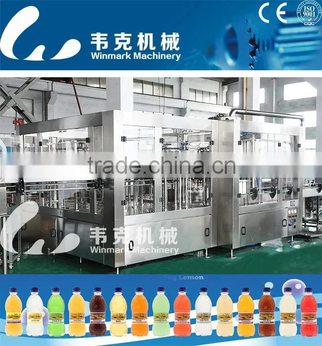 Automatic carbonated soft drink filling machine/filling line