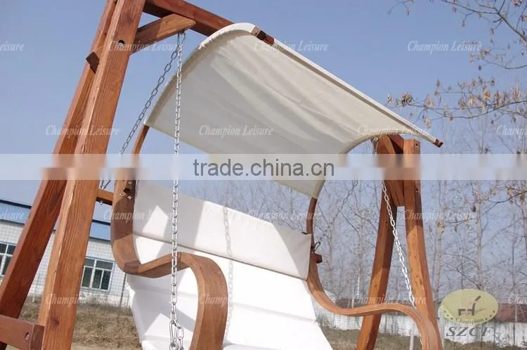 durable bentwood swing chair with canopy double seat
