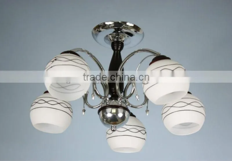 Modern glass ball chandelier lighting fixture / indoor decoration chandelier lighting