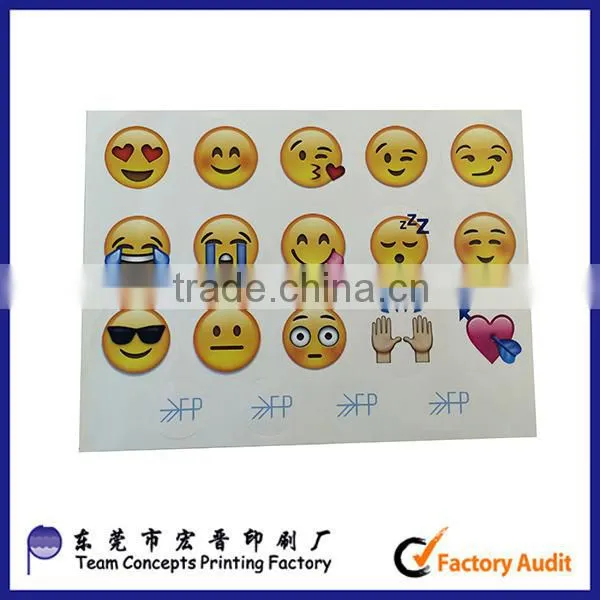 Custom Die Cut Self Adhesive Sticker