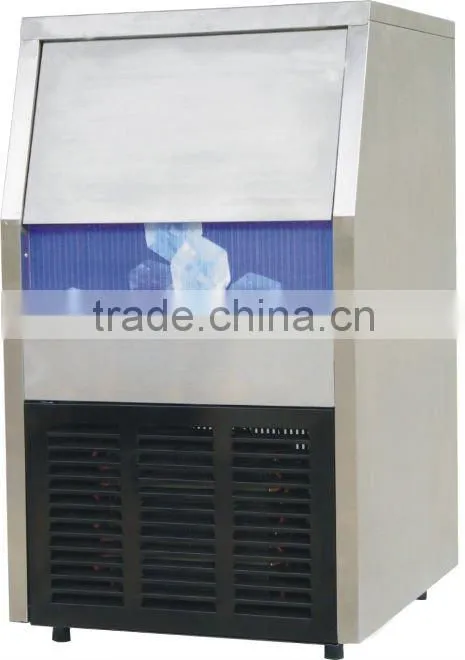 stainless steel commercial cube ice maker