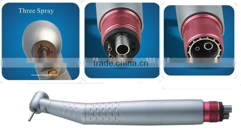China Dental LED Fiber Optic High Speed Handpieces