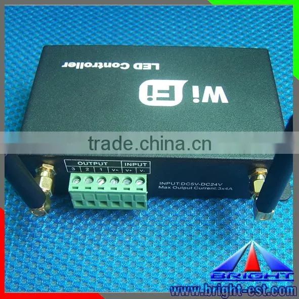 Remote RGB wifi led controller,wireless led controller