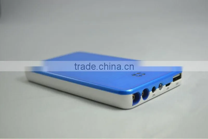 2016 12V 6000mAh The slim multi function min jump starter power bank