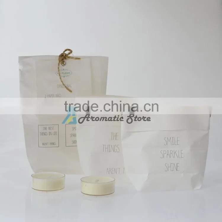 Paper Scented Candle bag