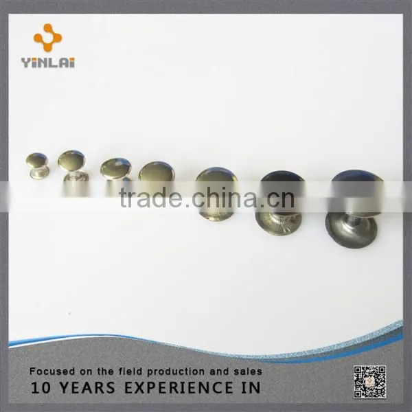 7mm double cap rivet,clothing rivet