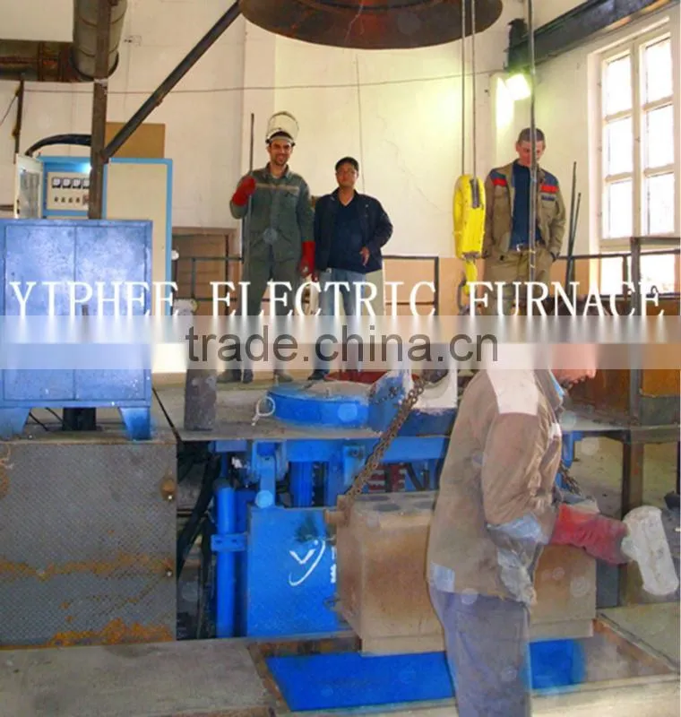 Factory Direct Sales 1000kg to 5000kg Melting Furnace For Aluminum / Cooper / Steel / Iron / Gold / silver Melting