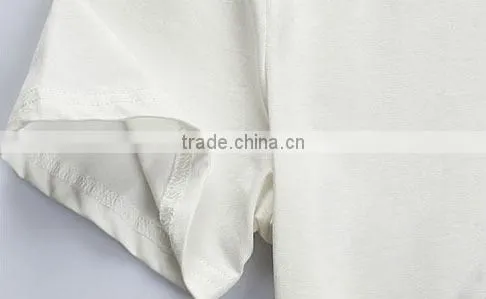 Cotton short sleeve T-shirt in summer for top fashion men t shirt