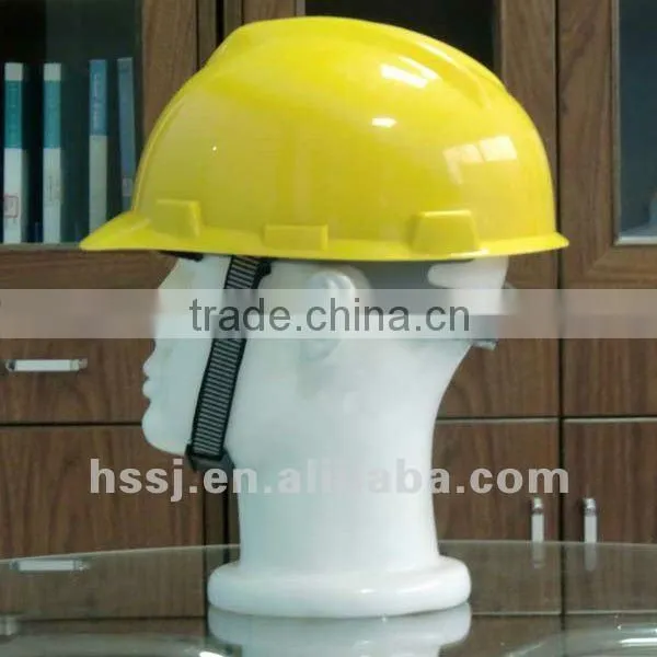 100% ABS shell safety helmet plastic electrical safety helmet security high quality safety helmet made in China