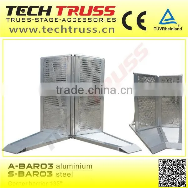 A-BAR01 safety control barrier for outdoor event FOLDING!
