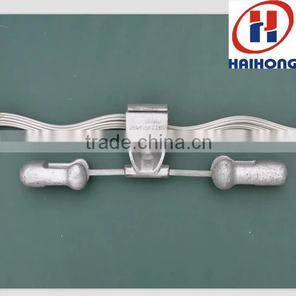 Vibration damper for OPGW electric equipment