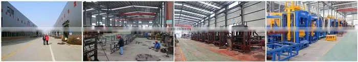 China famous brand factory price concrete block molding machine,Simple hollow block making machine line QT40-1