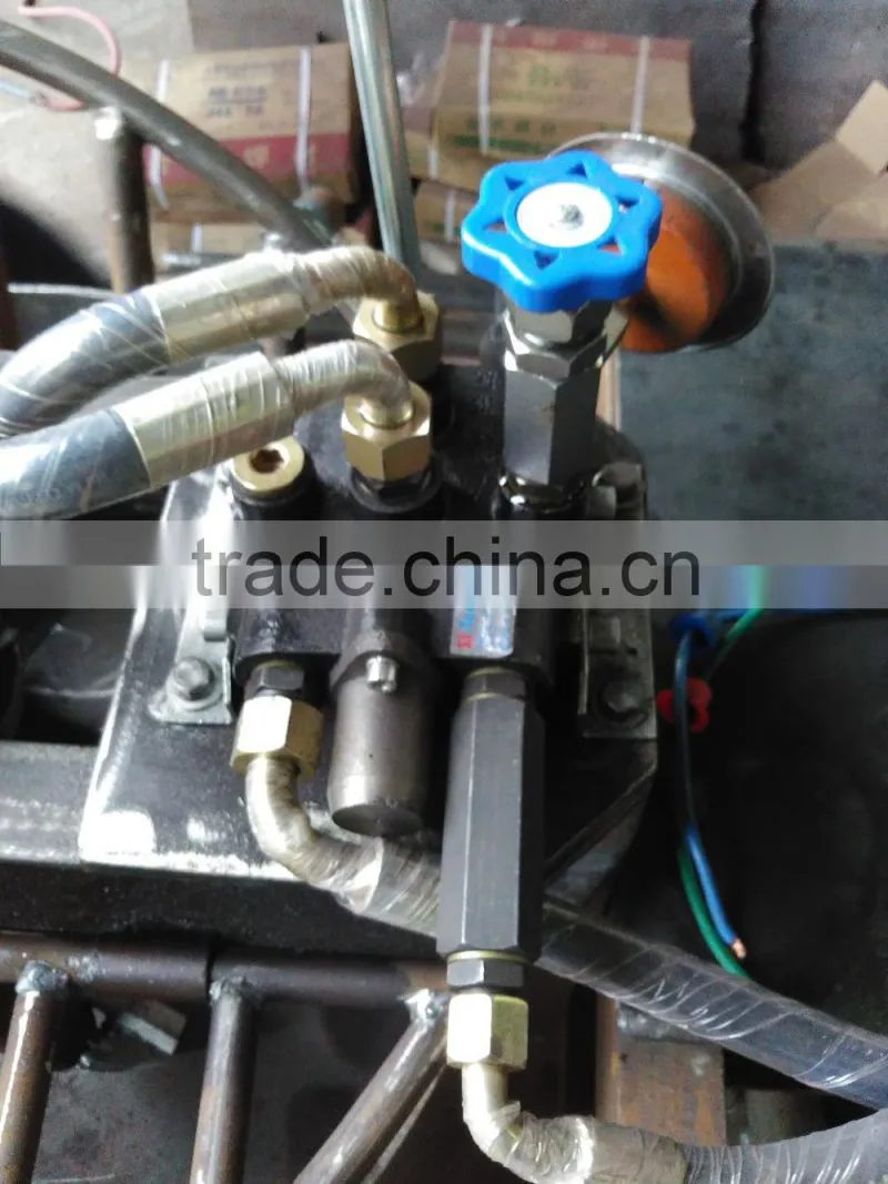 Mobile hyfraulic press clay brick making machine WT1-20M