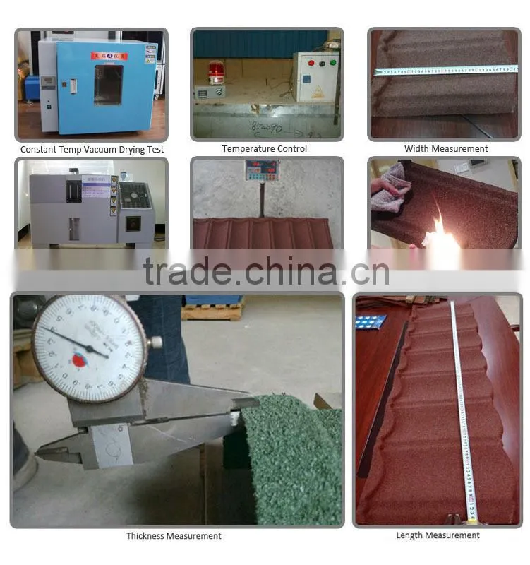 2015 Trade Assurancestone coated building roof material ,stone coated metal roof tile