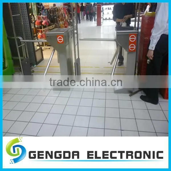 high reaction speed access control barrier gate waist height vertical tripod turnstile mechanism