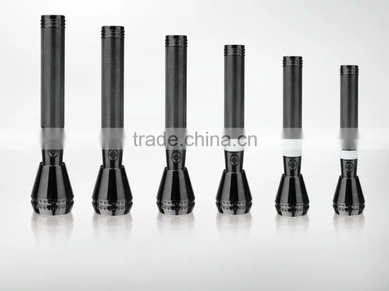 JD-058 D2 LED Aluminium rechargeable high power sanford torch / flashlight