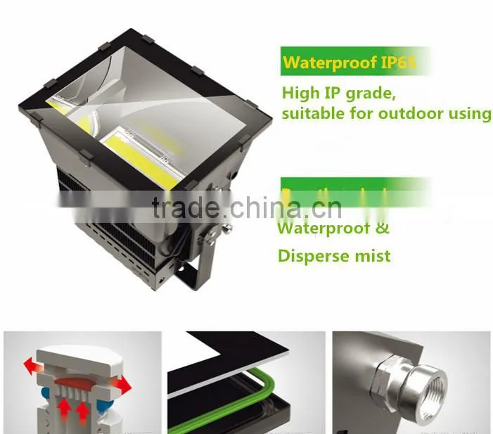 UL DLC 1000W LED Flood Light with 5 Years Warranty