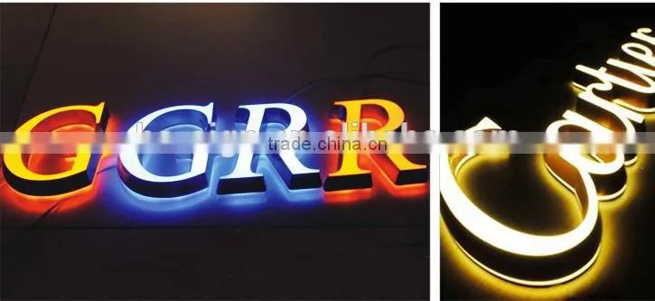 Hot sale Mini Indoor acrylic led luminous letters