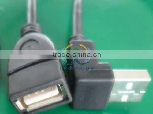 USB 2.0 AM-AF angle cable