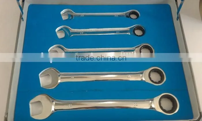 13 Pcs Aluminium Case Combination Ratchet Wrench Set