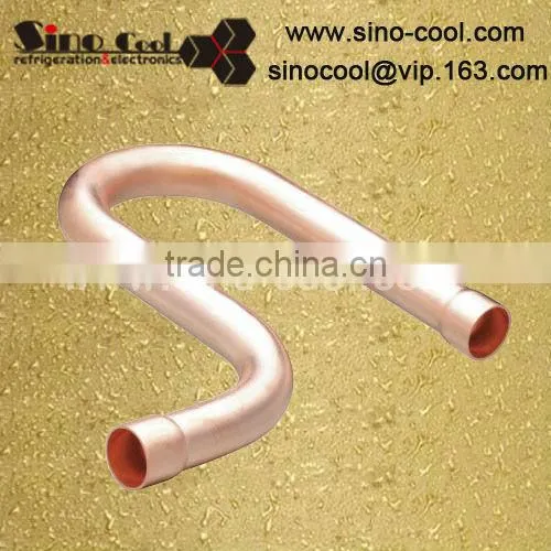 P-trap copper pipe nipple fitting