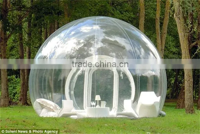 giant inflatable clear bubble tent camping for sale
