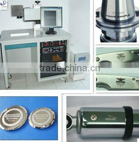 Scanner Applied 50W Animal Tag Diode Laser Marking Machine for Metal