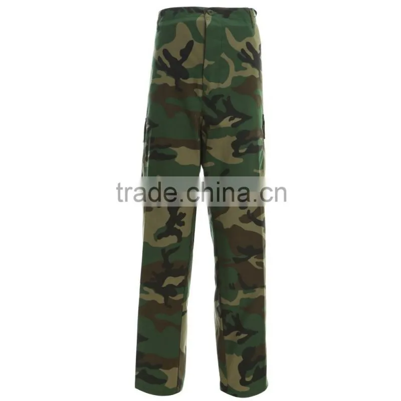 woodland camouflage bdu tactical pants paintbal pant