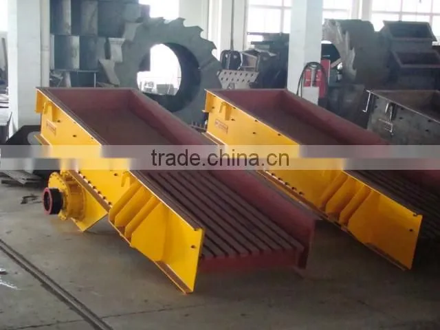 New Condition and Electric Power Type vibrating feeder plant