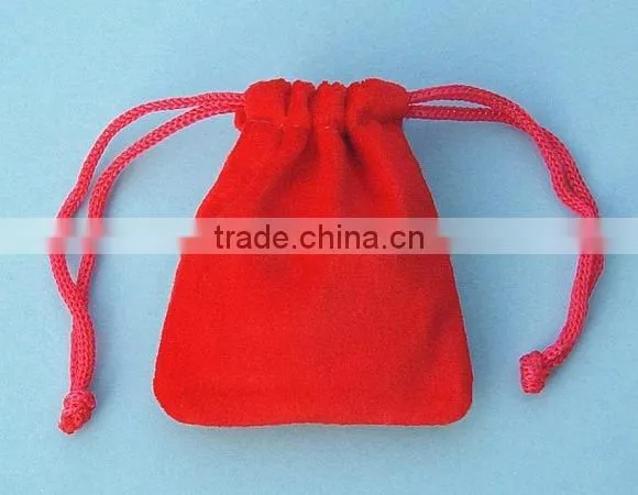 professional custom soft velvet pouch