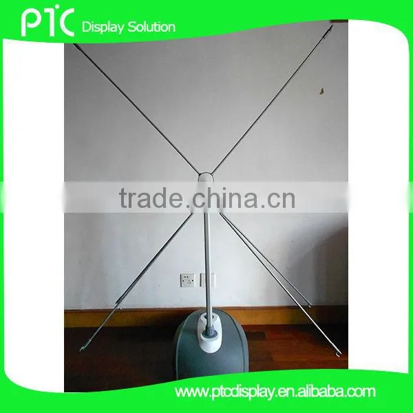 Windproof X banner stand