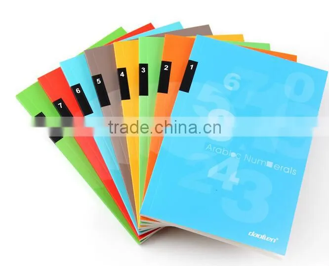 wholesale cheap price custom exercise notebook printing service