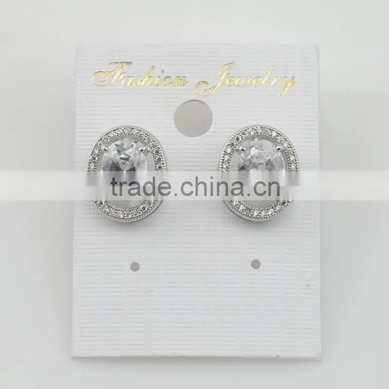Good quality New 2016 Trend fashion earrings zircon stud earring ladies earrings designs pictures