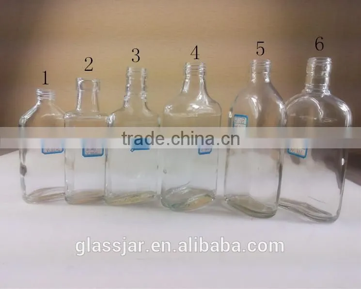 Liquor glass bottle wholesale
