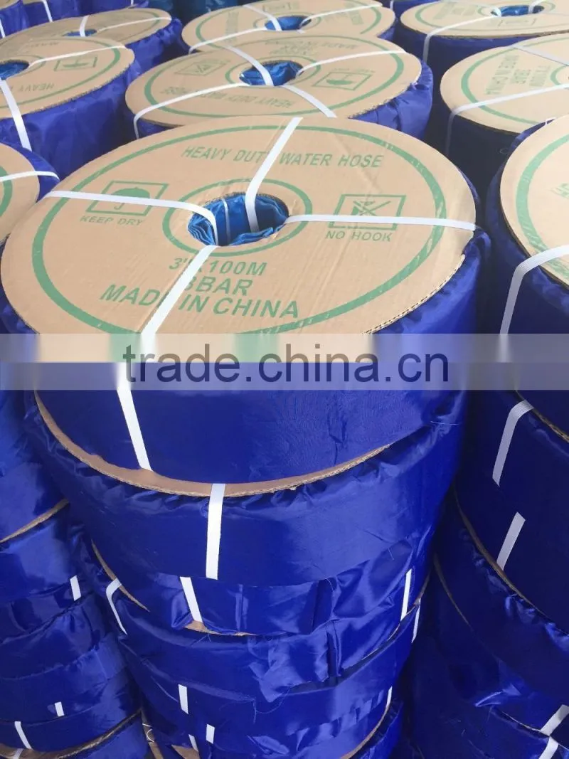 Heavy-duty PVC Layflat hose/ Water Discharge Hose