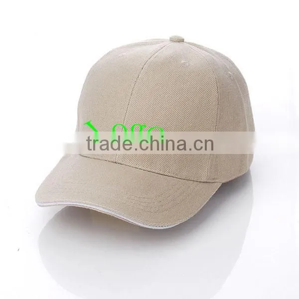 Custom Cotton Sample Free Baseball Caps
