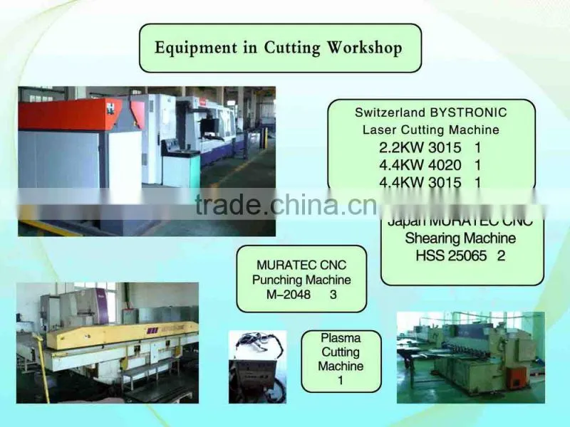 china custom high precision metal laser cutting service