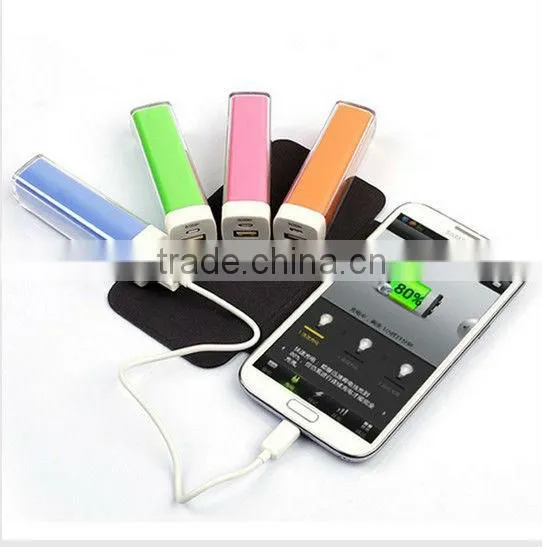 Portable USB 2600mAh External Mobile Battery Charger Power Bank For Cell Phone